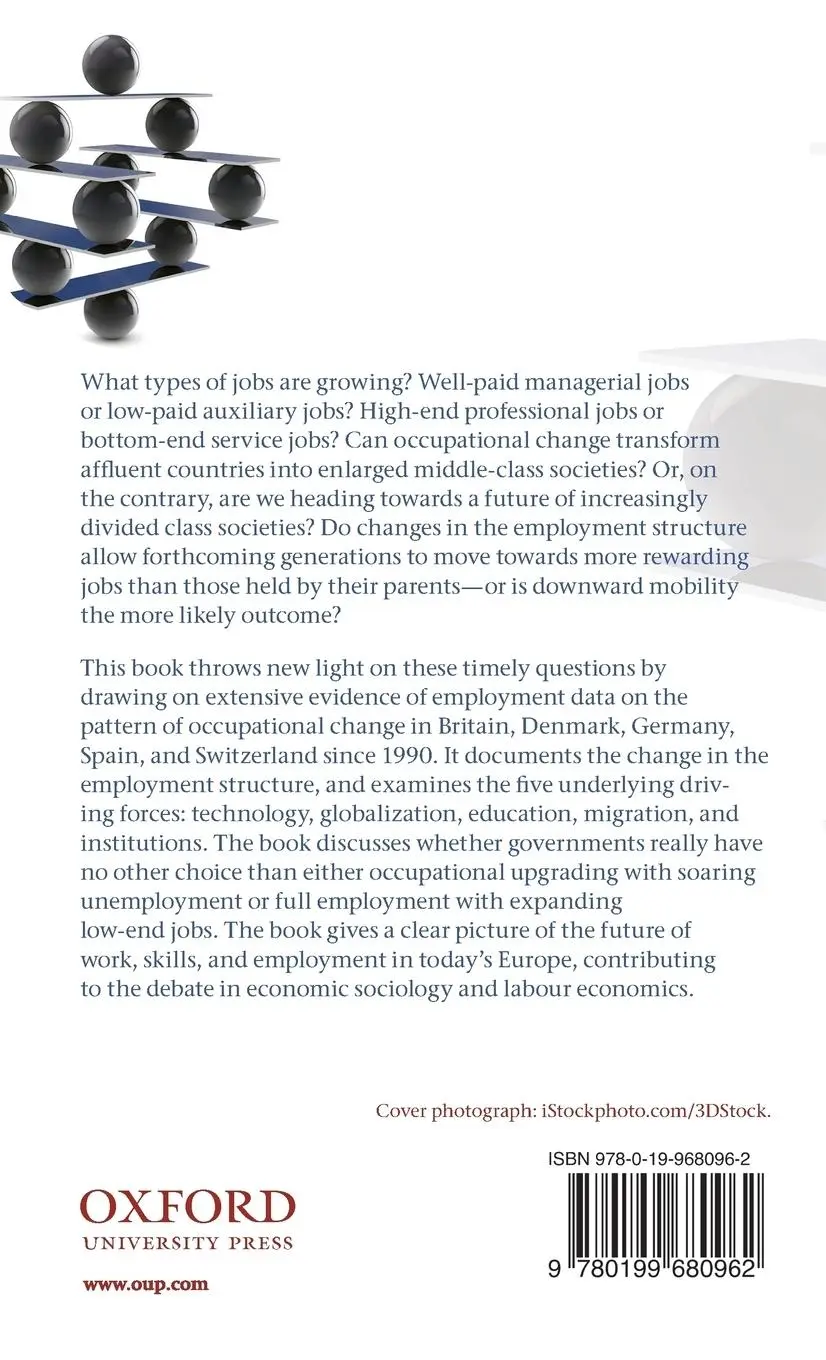 Rückseite: 9780199680962 | Occupational Change in Europe | Daniel Oesch | Buch | Gebunden | 2013