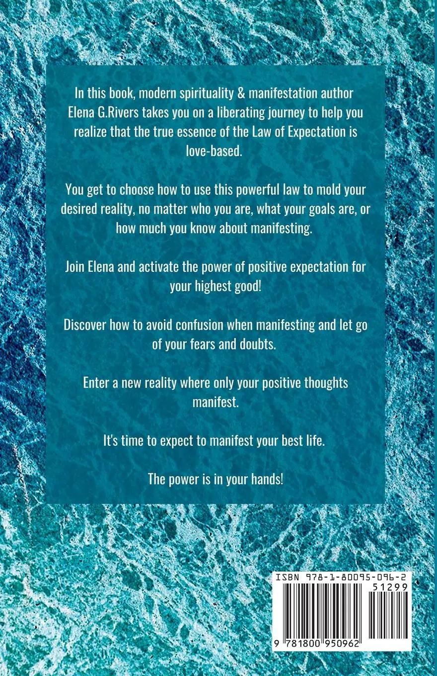 Rückseite: 9781800950962 | Expect to Manifest Your Best Life | Elena G. Rivers | Taschenbuch