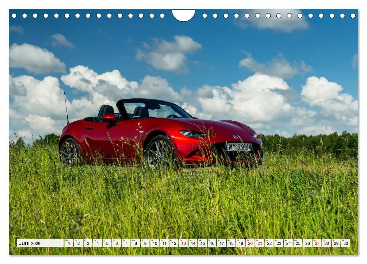 Bild: 9783457770962 | Ich liebe Miata (Wandkalender 2026 DIN A4 quer), CALVENDO...