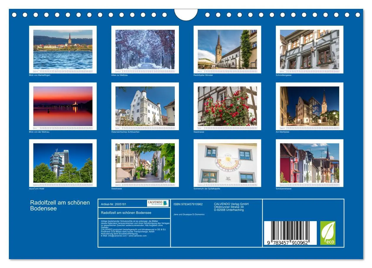 Bild: 9783457910962 | Radolfzell am schönen Bodensee (Wandkalender 2026 DIN A4 quer),...