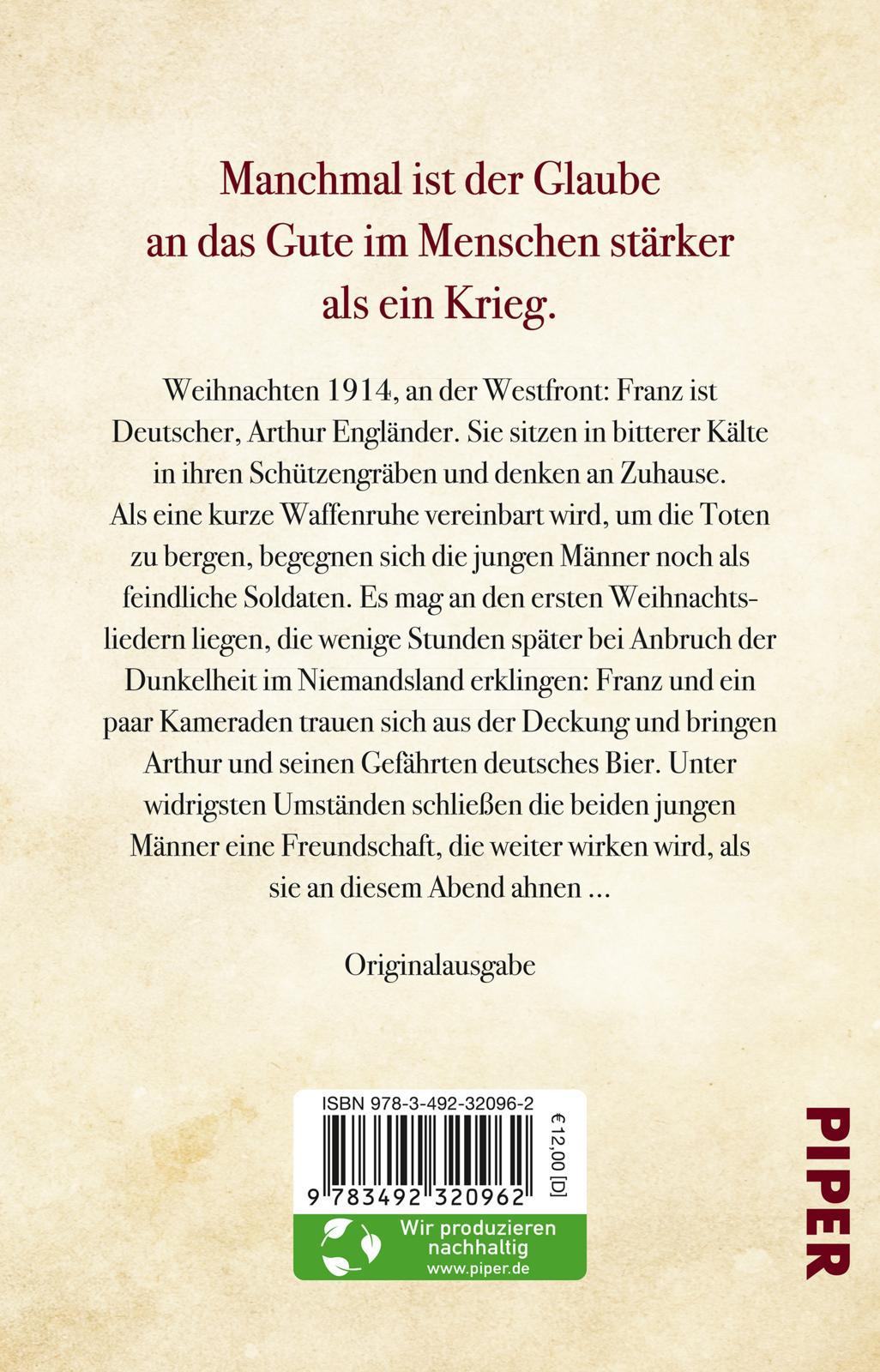 Rückseite: 9783492320962 | Der Weihnachtsfriede | Rebecca Maly | Taschenbuch | 240 S. | Deutsch