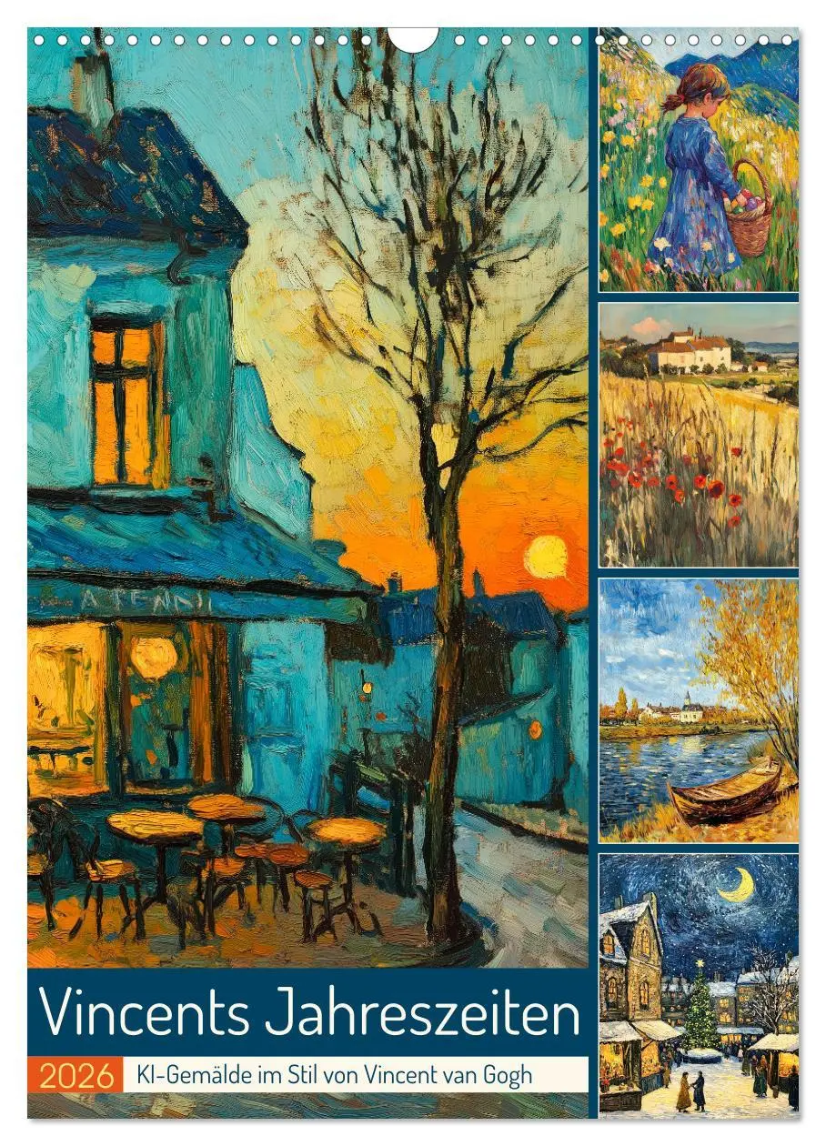 Cover: 9783516240962 | Vincents Jahreszeiten (Wandkalender 2026 DIN A3 hoch), CALVENDO...