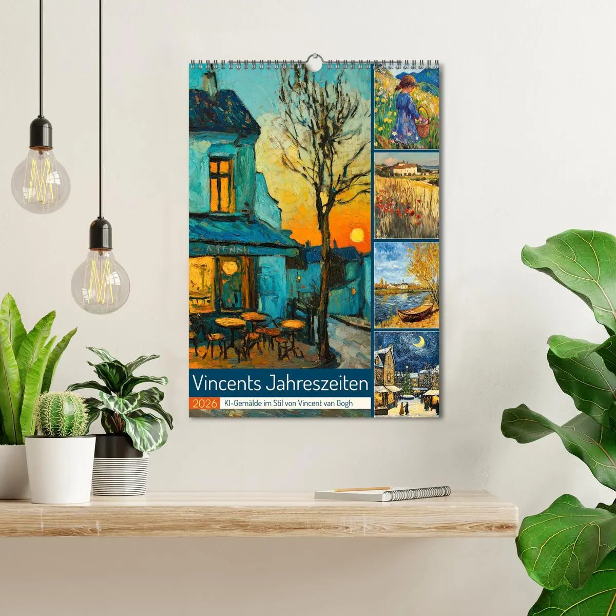 Bild: 9783516240962 | Vincents Jahreszeiten (Wandkalender 2026 DIN A3 hoch), CALVENDO...