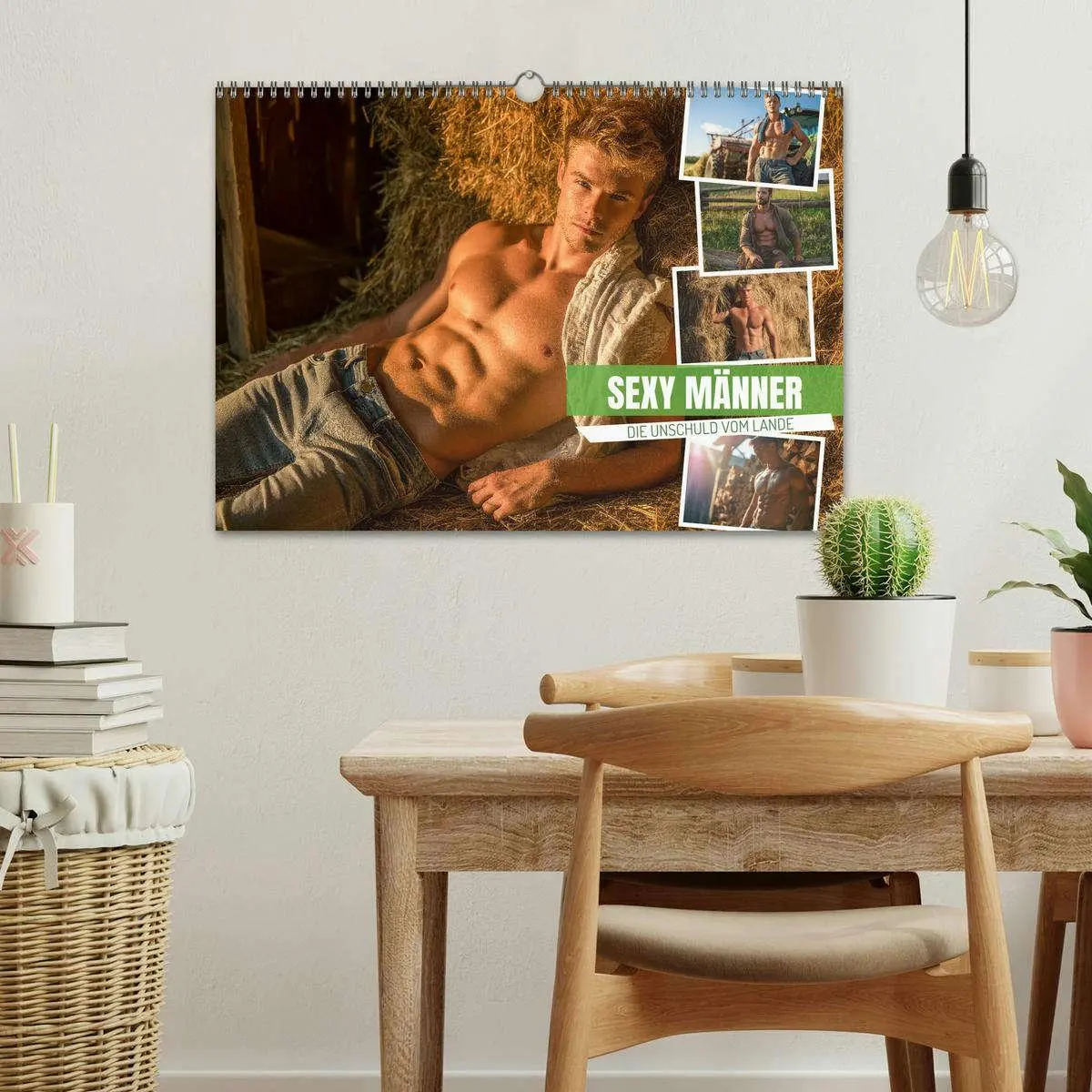 Bild: 9783516620962 | Sexy Männer - Die Unschuld vom Lande (Wandkalender 2026 DIN A3...