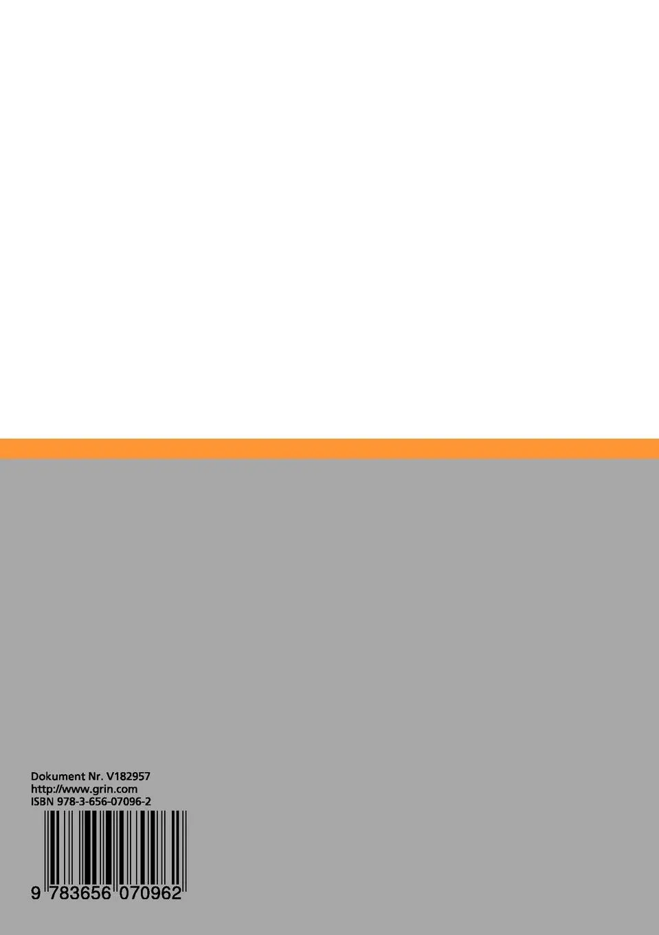 Rückseite: 9783656070962 | Die jüngere Bronzezeit im südlichen Niedersachsen | Ernst Probst