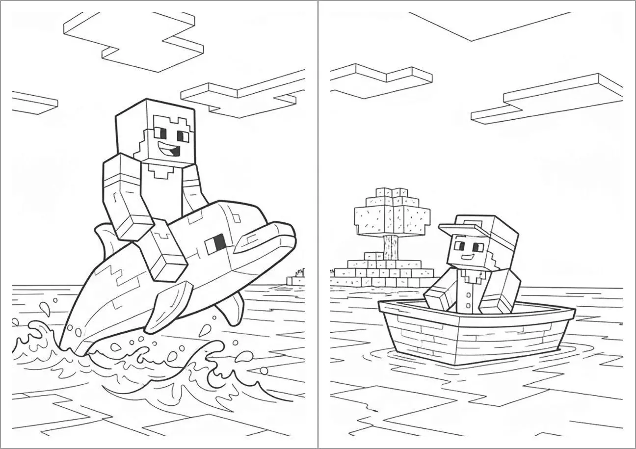 Bild: 9783988100962 | Das inoffizielle Minecraft Malbuch für Kinder und Jugendliche - zum...
