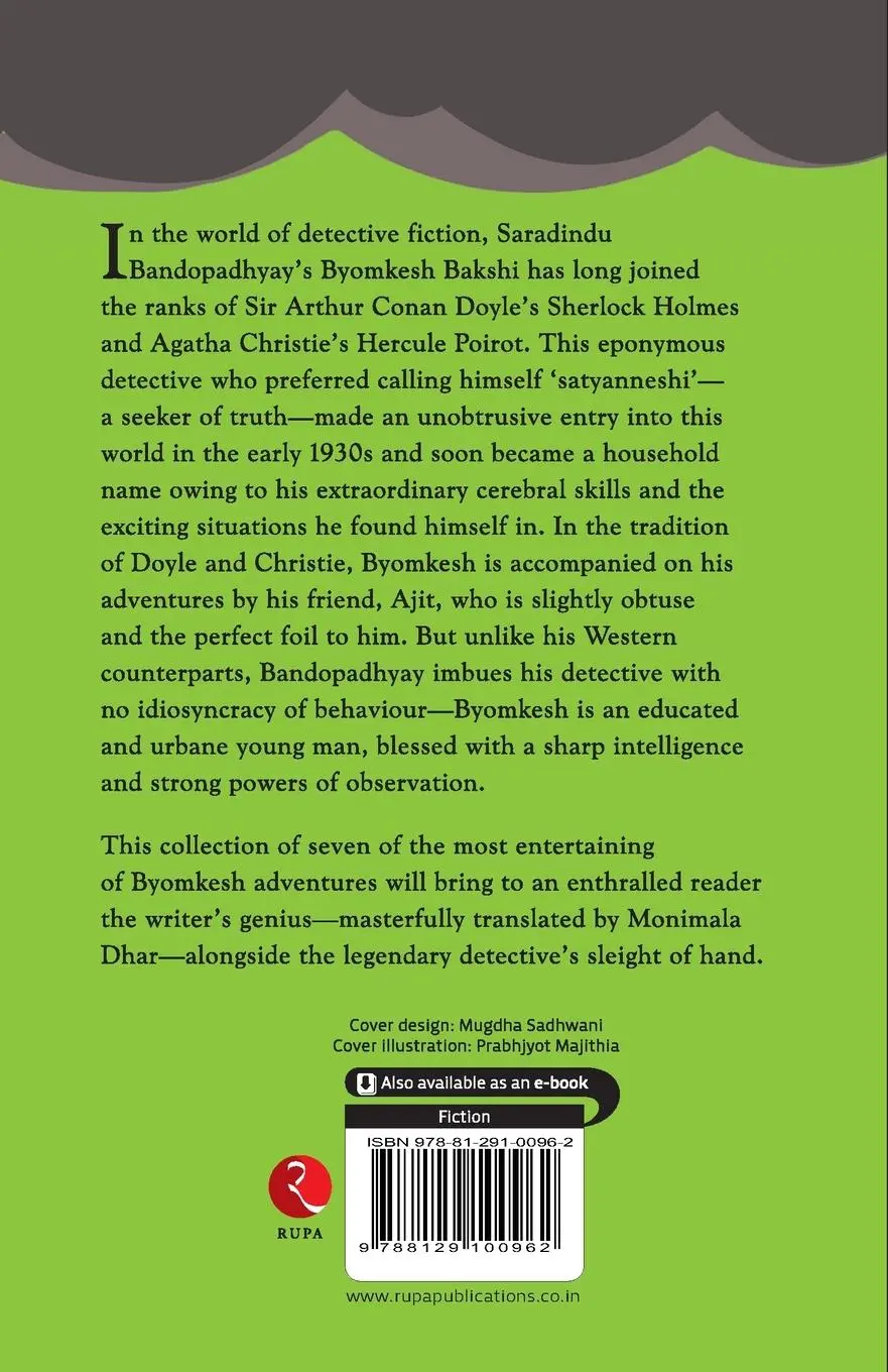 Rückseite: 9788129100962 | Byomkesh Bakshi | Saradindu Bandopadhyay | Taschenbuch | Englisch