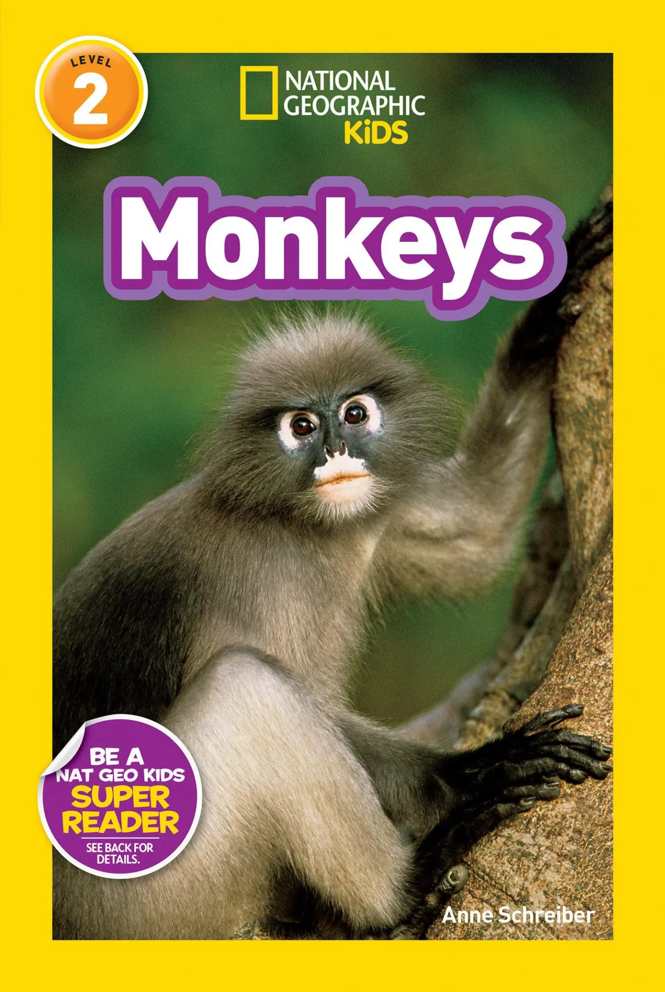 Cover: 9781426311062 | Monkeys (National Geographic Kids Readers, Level 2) | Anne Schreiber