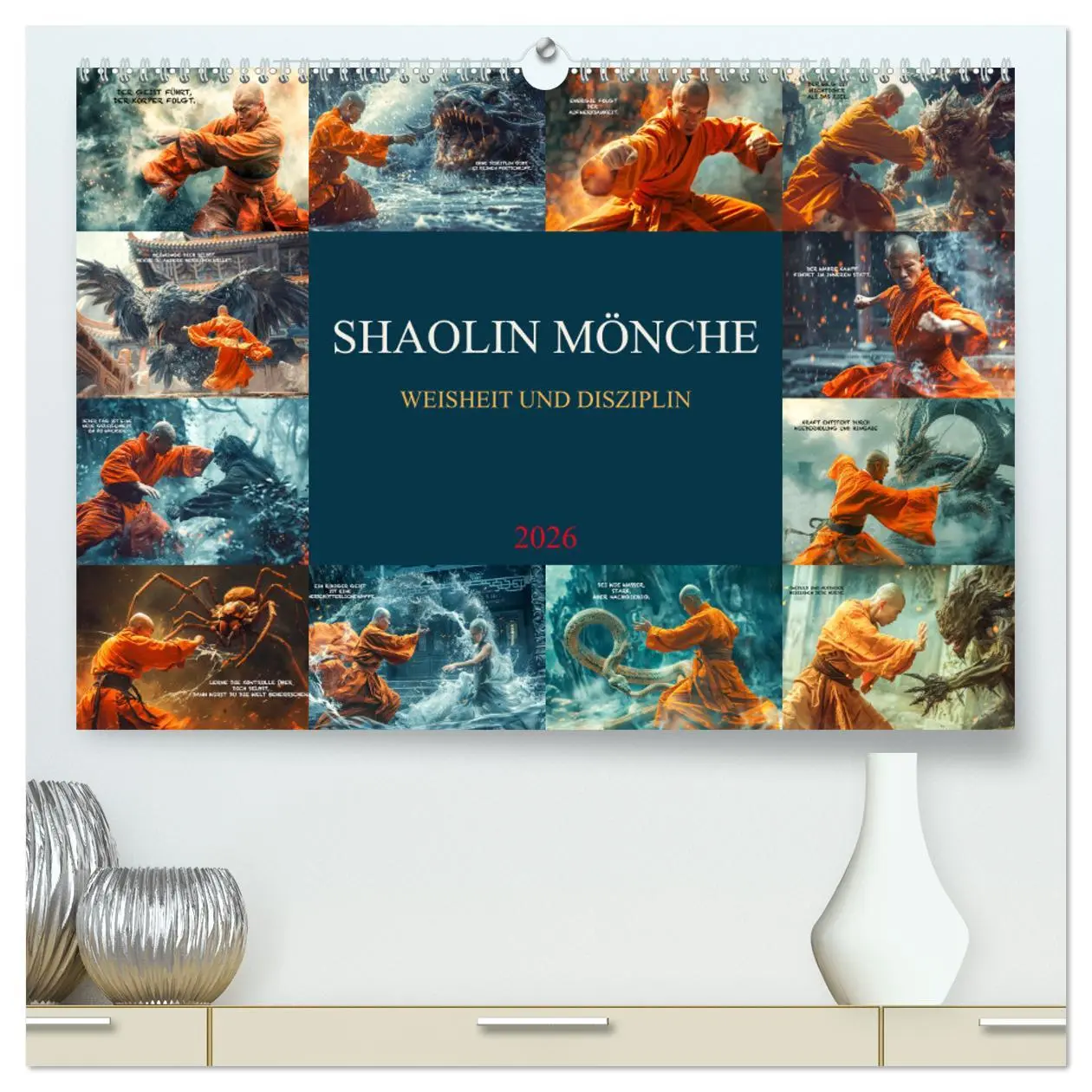 Cover: 9783457281062 | Shaolin Mönche - Weisheit und Disziplin (hochwertiger Premium...