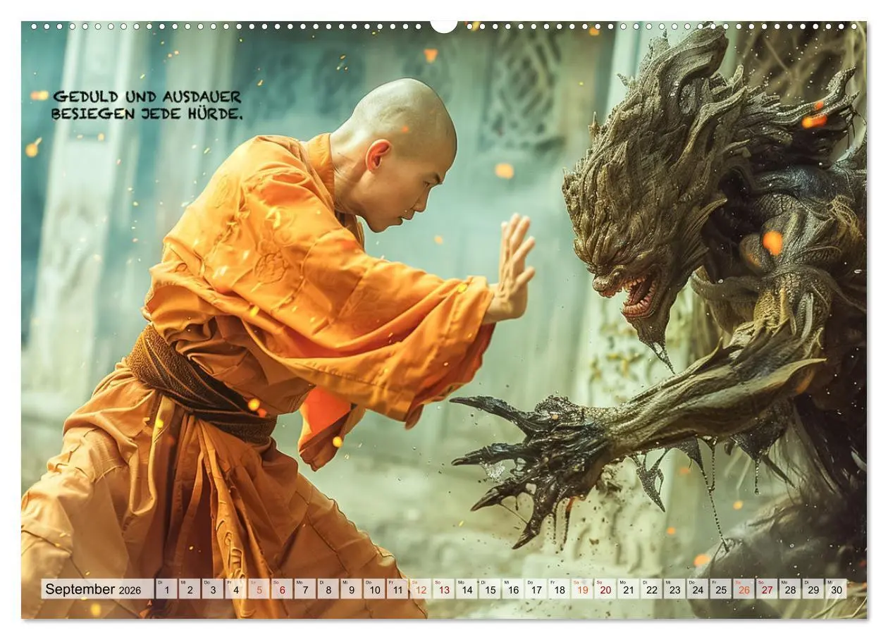 Bild: 9783457281062 | Shaolin Mönche - Weisheit und Disziplin (hochwertiger Premium...