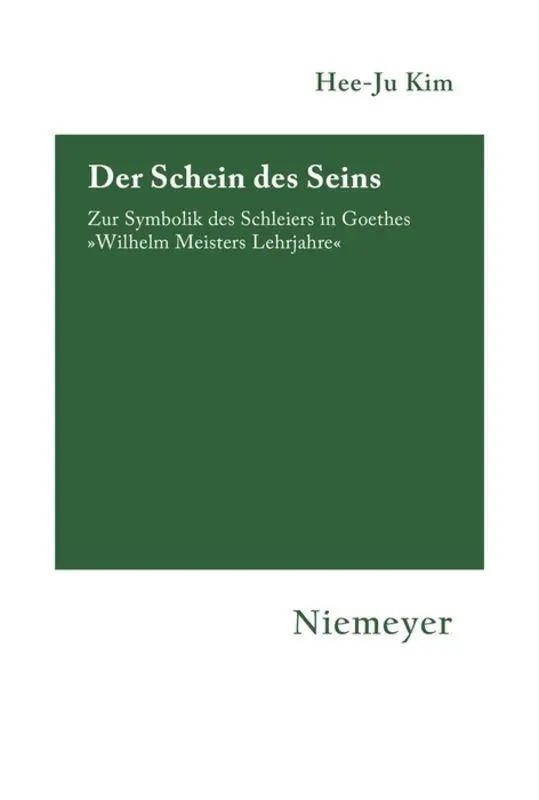 Cover: 9783484151062 | Der Schein des Seins | Hee-Ju Kim | Taschenbuch | ISSN | Deutsch