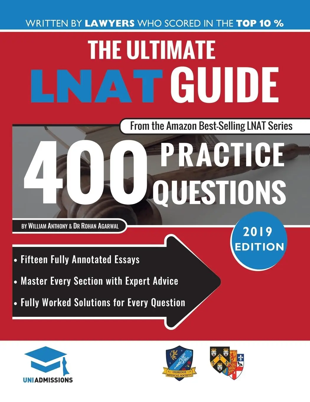 Cover: 9780993231162 | The Ultimate LNAT Guide: 400 Practice Questions | William Anthony