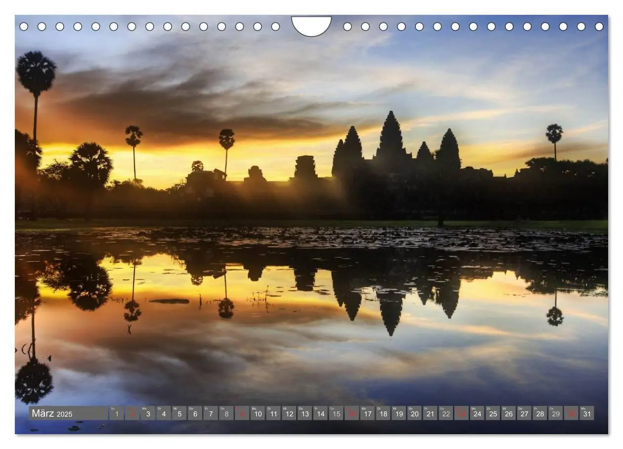 Bild: 9783435701162 | Kambodscha - Angkor Wat (Wandkalender 2025 DIN A4 quer), CALVENDO...