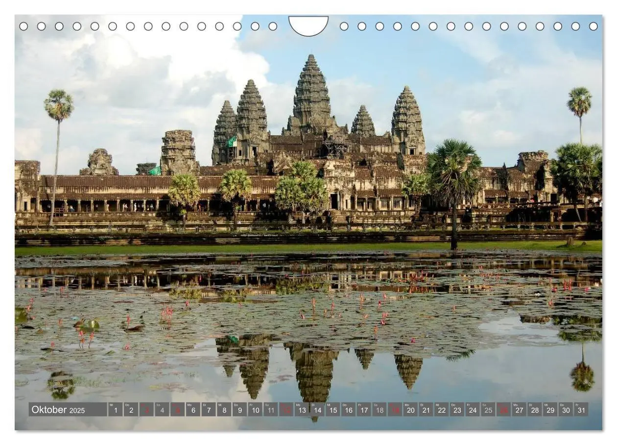 Bild: 9783435701162 | Kambodscha - Angkor Wat (Wandkalender 2025 DIN A4 quer), CALVENDO...