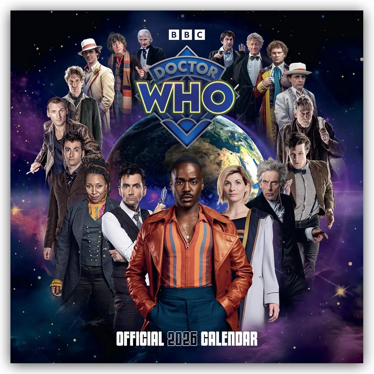 Cover: 9783803531162 | Doctor Who - The Classic Edition 2026 - Wandkalender | Ltd | Kalender