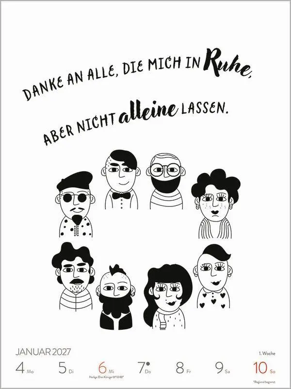 Bild: 9783819301162 | Visual Words 2027 | Korsch Verlag | Kalender | Spiralbindung | 54 S.