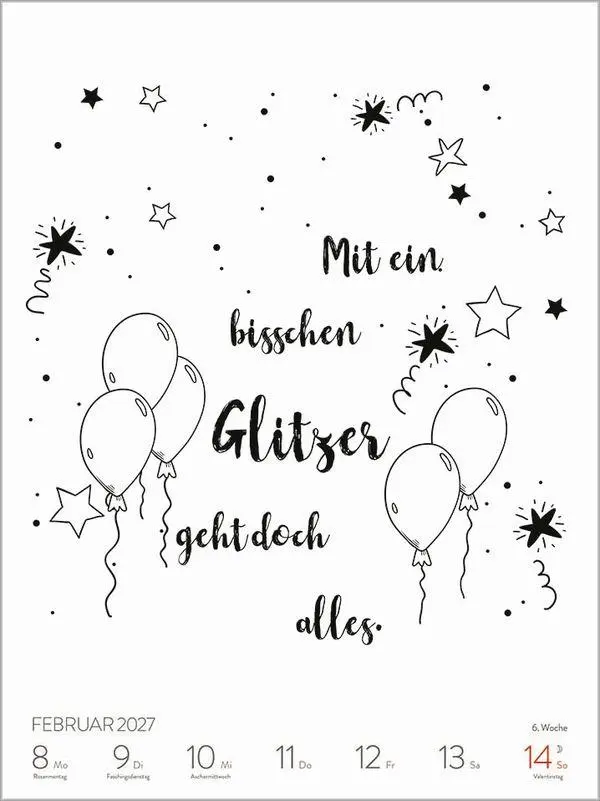 Bild: 9783819301162 | Visual Words 2027 | Korsch Verlag | Kalender | Spiralbindung | 54 S.