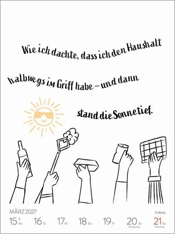 Bild: 9783819301162 | Visual Words 2027 | Korsch Verlag | Kalender | Spiralbindung | 54 S.