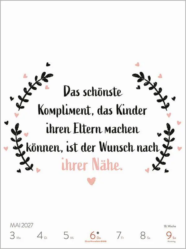 Bild: 9783819301162 | Visual Words 2027 | Korsch Verlag | Kalender | Spiralbindung | 54 S.