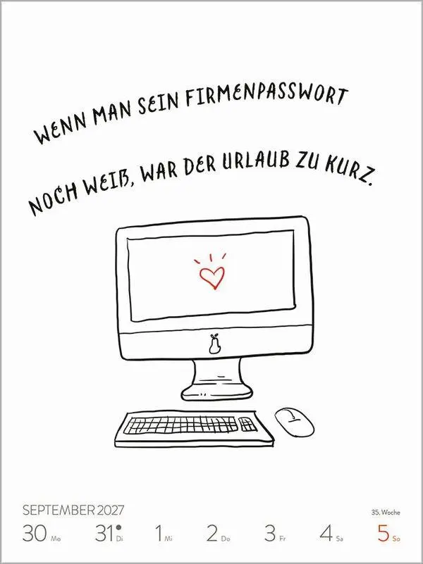 Bild: 9783819301162 | Visual Words 2027 | Korsch Verlag | Kalender | Spiralbindung | 54 S.