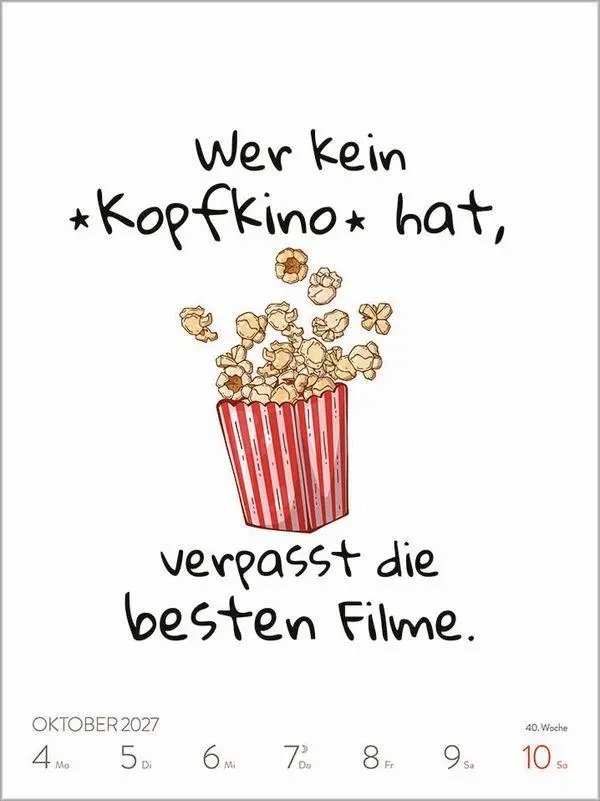 Bild: 9783819301162 | Visual Words 2027 | Korsch Verlag | Kalender | Spiralbindung | 54 S.