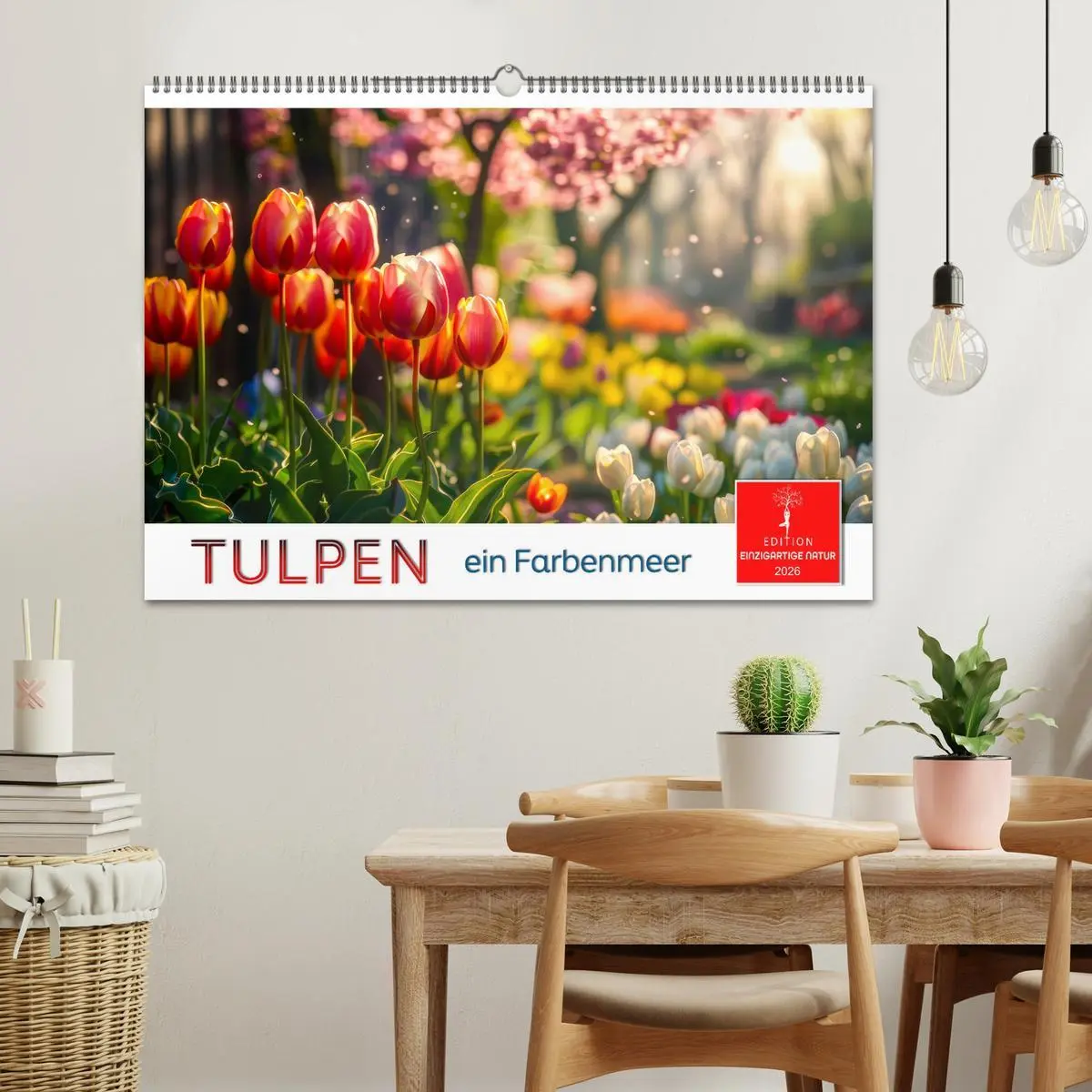 Bild: 9783457401262 | Tulpen - ein Farbenmeer (Wandkalender 2026 DIN A2 quer), CALVENDO...