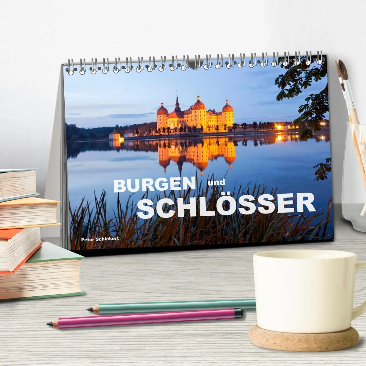 Bild: 9783457881262 | Burgen und Schlösser (Tischkalender 2026 DIN A5 quer), CALVENDO...
