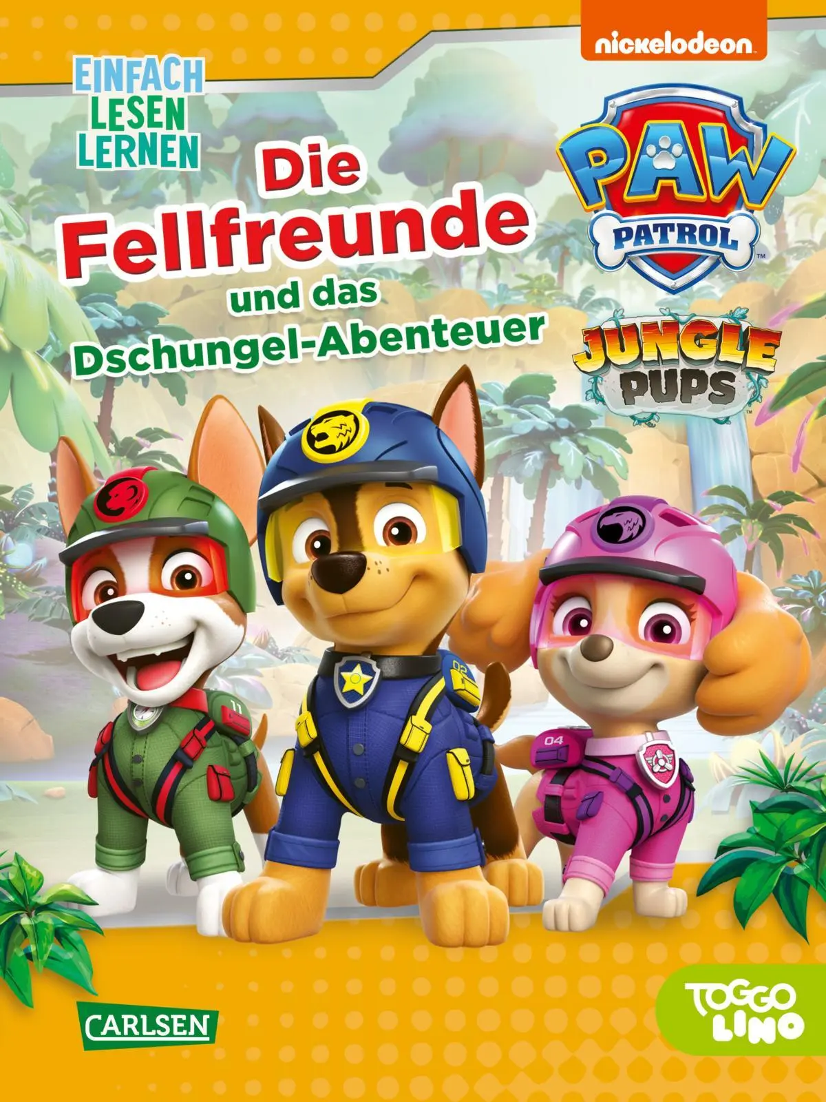 Cover: 9783551691262 | PAW Patrol Erstlesebuch: Die Fellfreunde und das Dschungel-Abenteuer