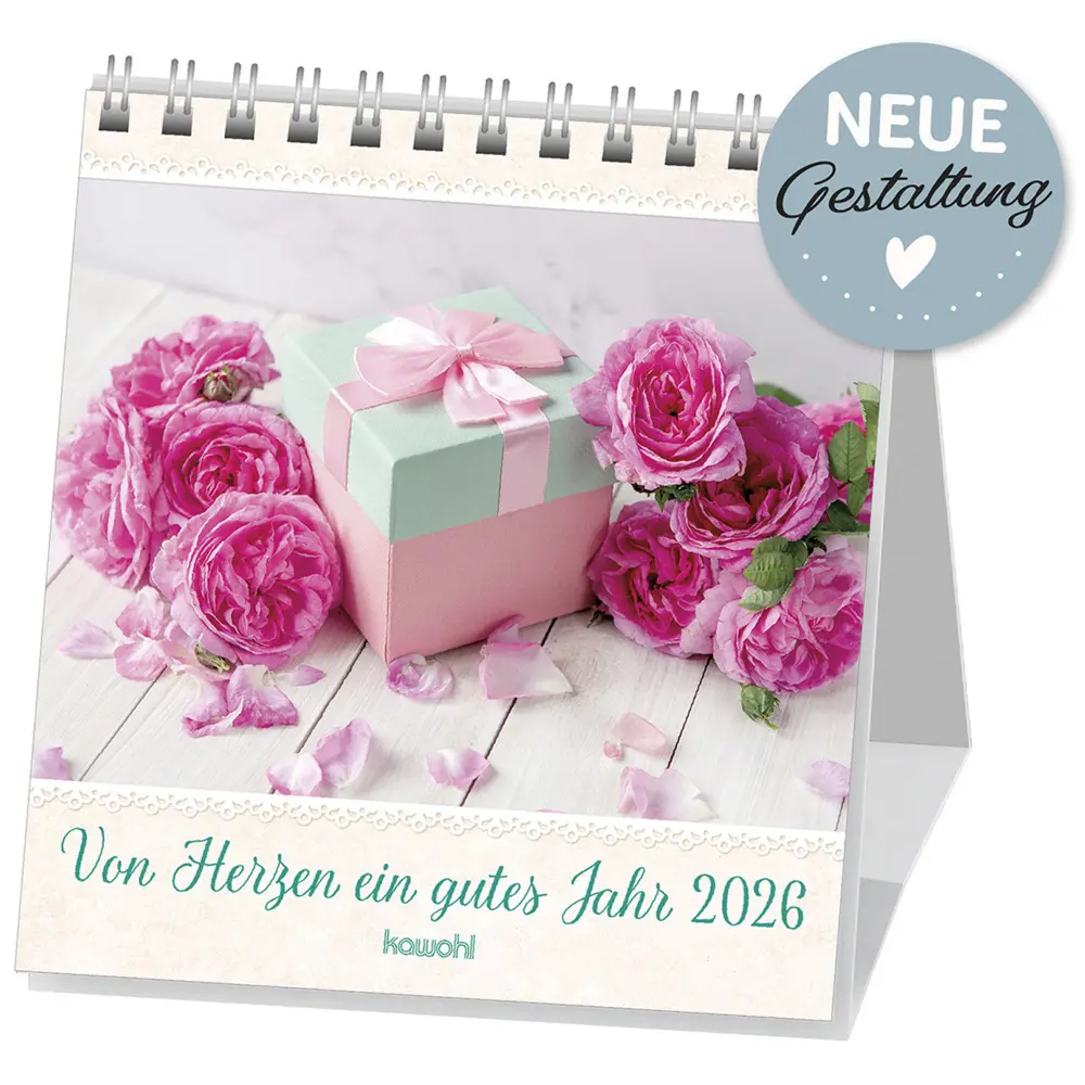 Cover: 9783754881262 | Von Herzen ein gutes Jahr 2026 | Kalender | Spiralbindung | 14 S.