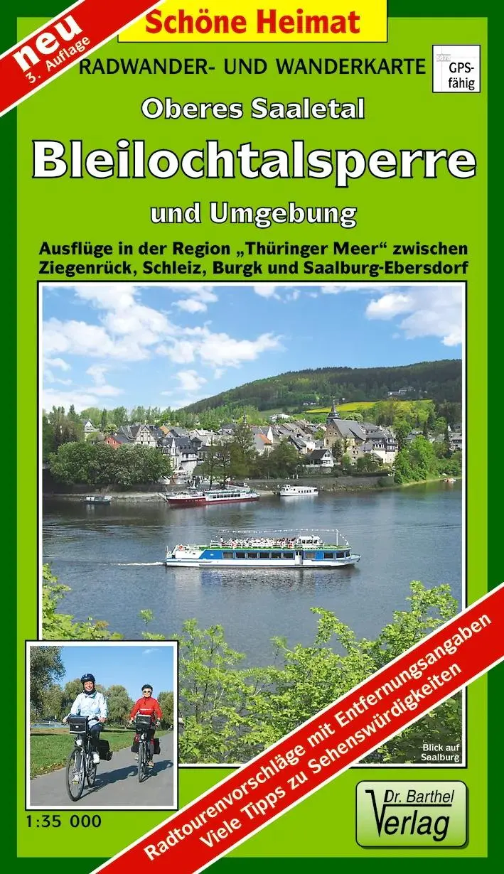 Cover: 9783895911262 | Oberes Saaletal, Bleilochtalsperre und Umgebung 1 : 35 000....