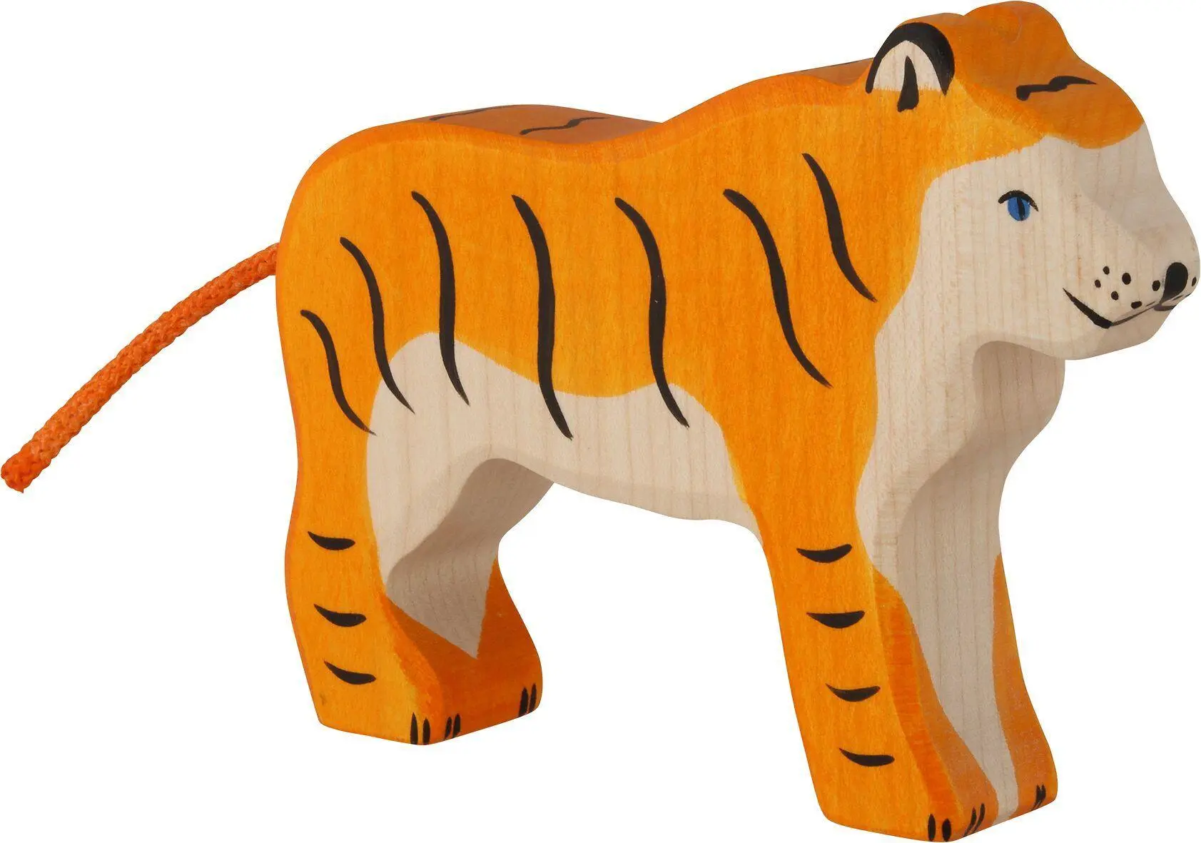 Cover: 4013594801362 | Tiger, stehend | ca. 14 x 2,8 x 10,5 cm, Holz, per Stück | Deutsch