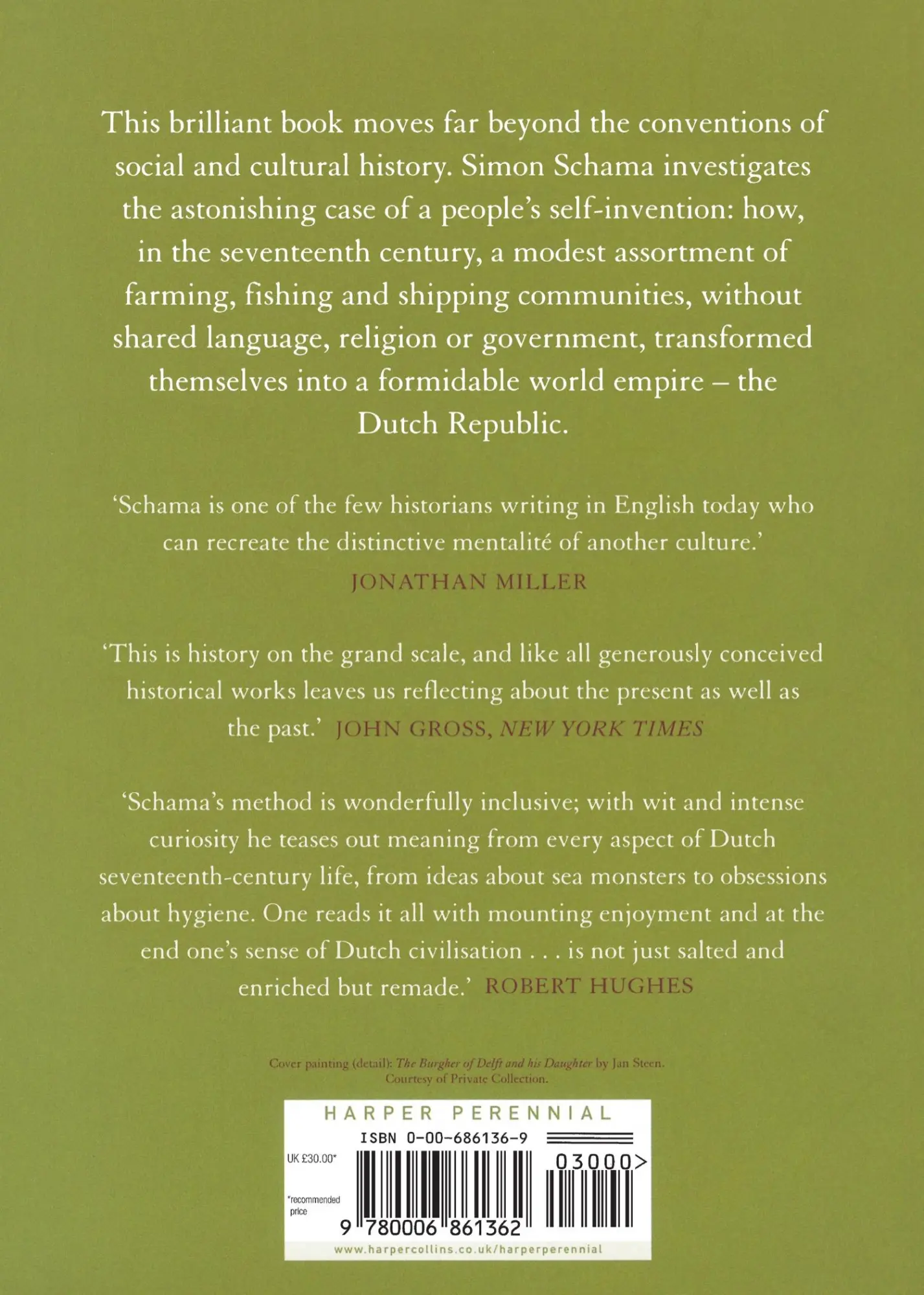 Rückseite: 9780006861362 | EMBARRASSMENT OF RICHES PB | Simon Schama | Taschenbuch | Englisch
