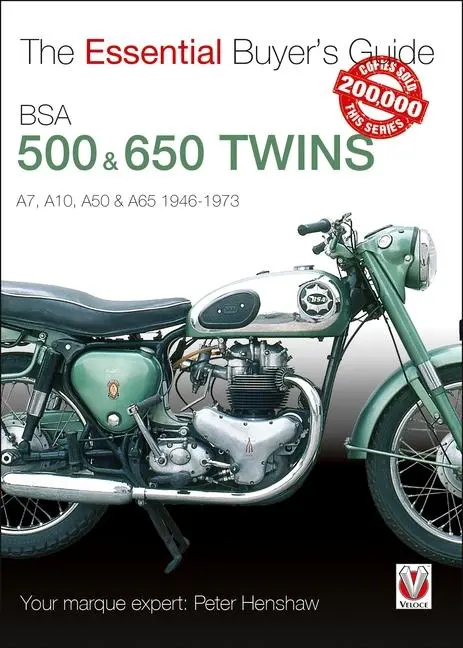 Cover: 9781845841362 | BSA 500 &amp; 650 Twins | The Essential Buyer's Guide | Peter Henshaw