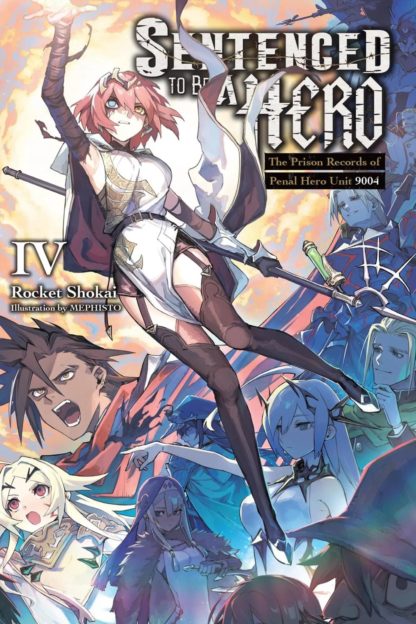 Cover: 9781975391362 | Sentenced to Be a Hero, Vol. 4 (Light Novel) | Rocket Shokai | Buch