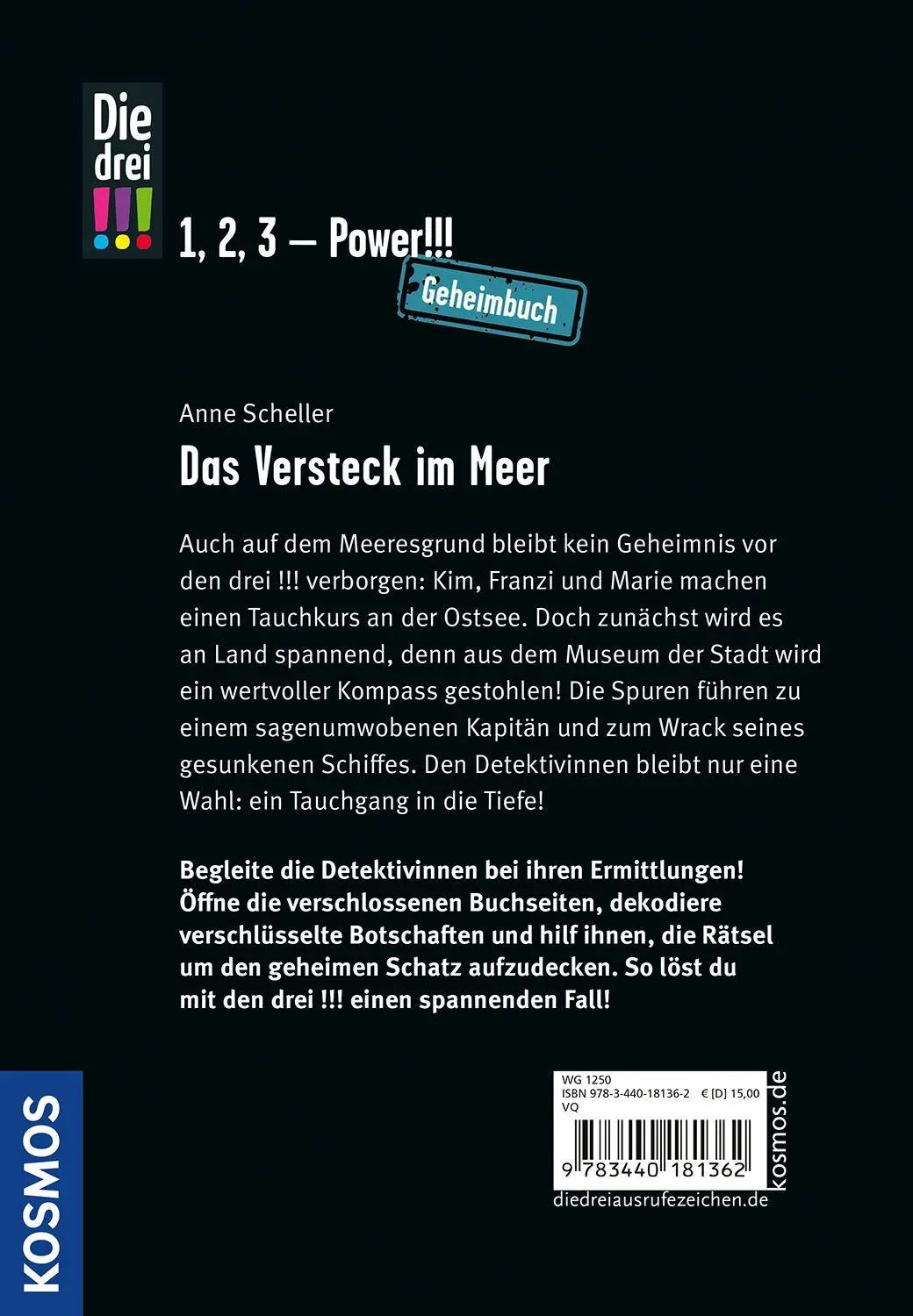 Bild: 9783440181362 | Die drei !!!, Das Versteck im Meer | Anne Scheller | Buch | 192 S.