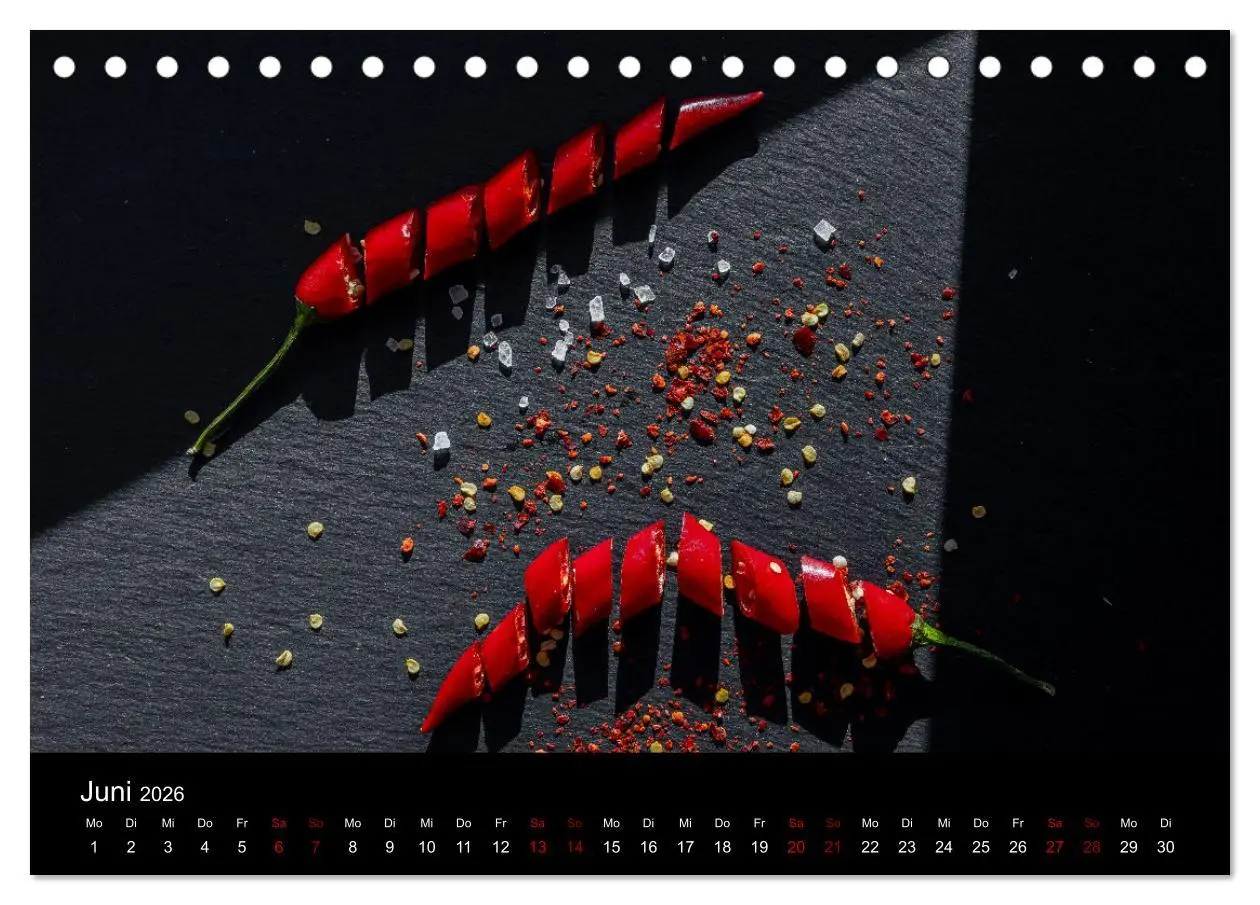 Bild: 9783457321362 | Spice Art - Gewürze in Szene gesetzt (Tischkalender 2026 DIN A5...