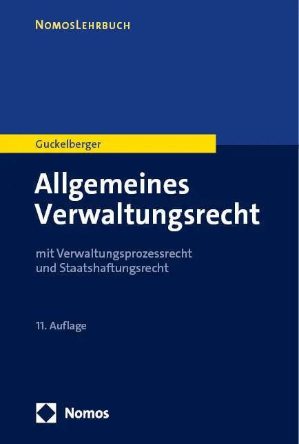 Bild: 9783848781362 | Allgemeines Verwaltungsrecht | Annette Guckelberger | Taschenbuch