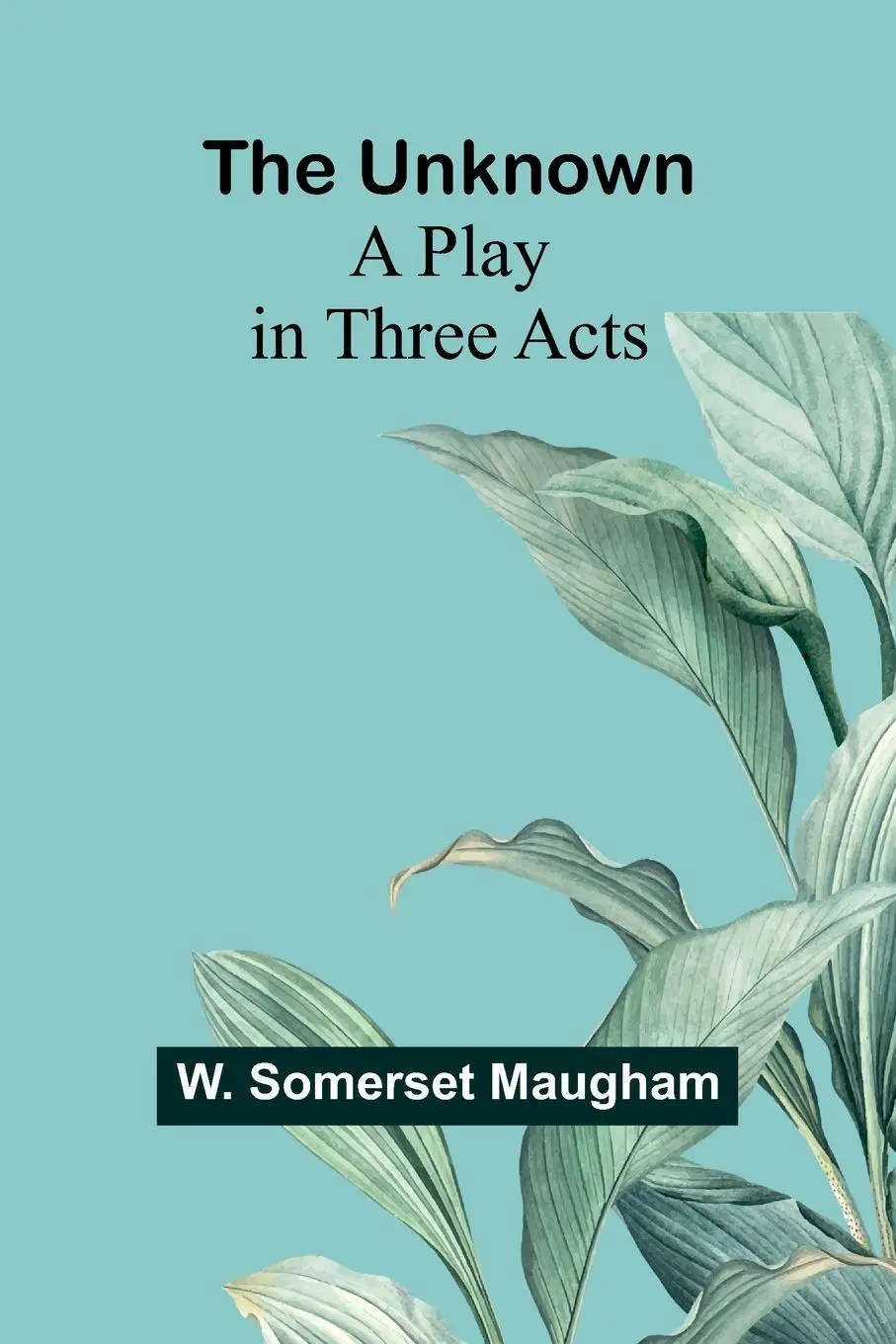 The Unknown, A Play in Three Acts