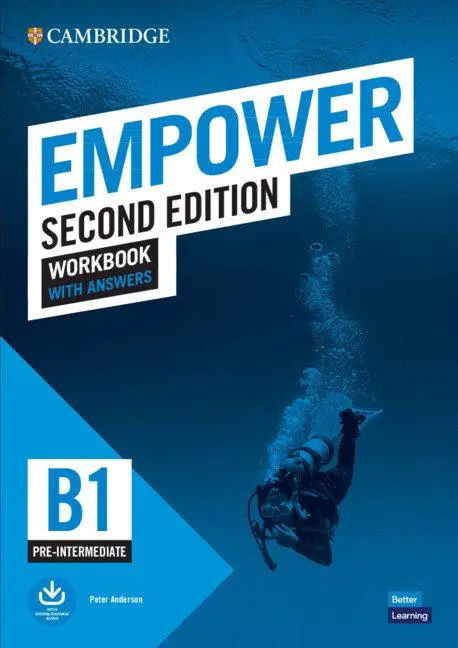 Cover: 9781108961462 | Empower Pre-Intermediate/B1 Workbook with Answers | Peter Anderson