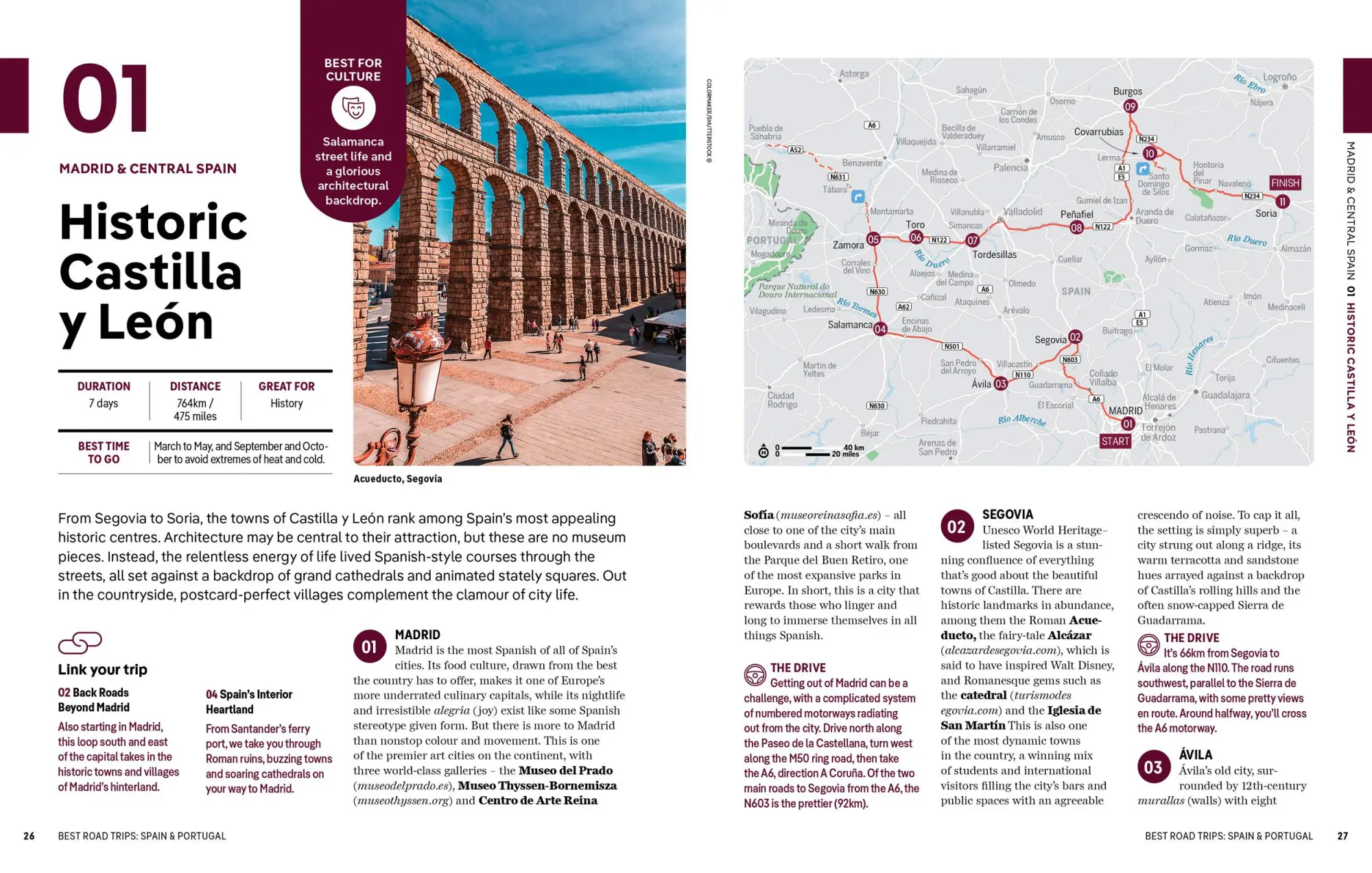 Bild: 9781838691462 | Lonely Planet Best Road Trips Spain &amp; Portugal | Anthony Ham (u. a.)