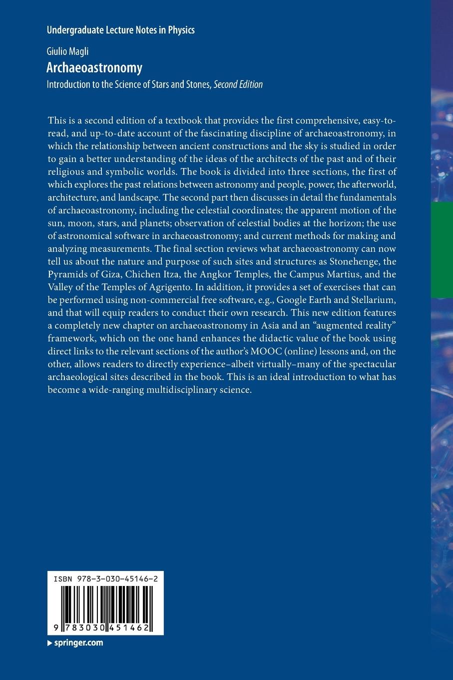 Rückseite: 9783030451462 | Archaeoastronomy | Introduction to the Science of Stars and Stones