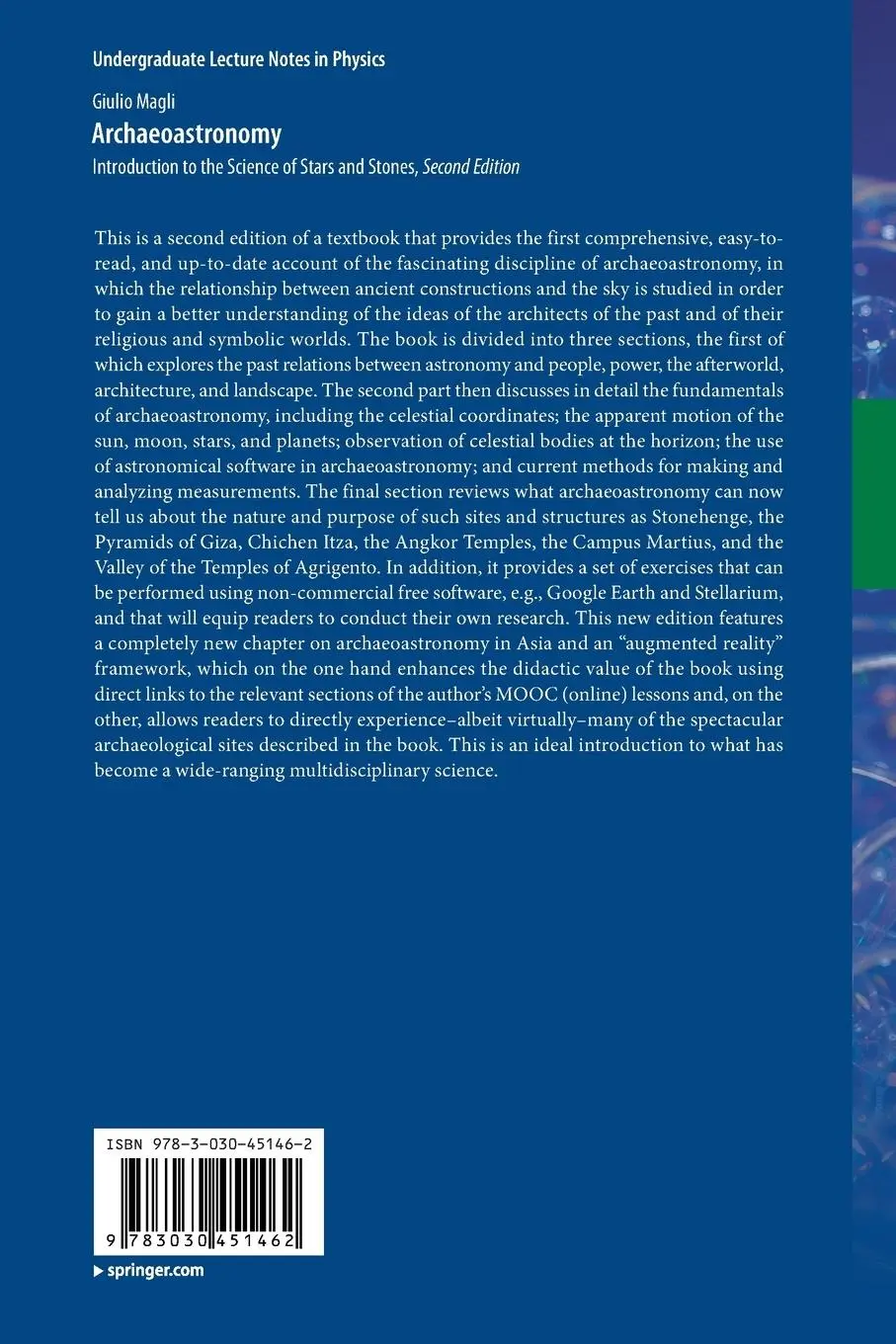 Rückseite: 9783030451462 | Archaeoastronomy | Introduction to the Science of Stars and Stones