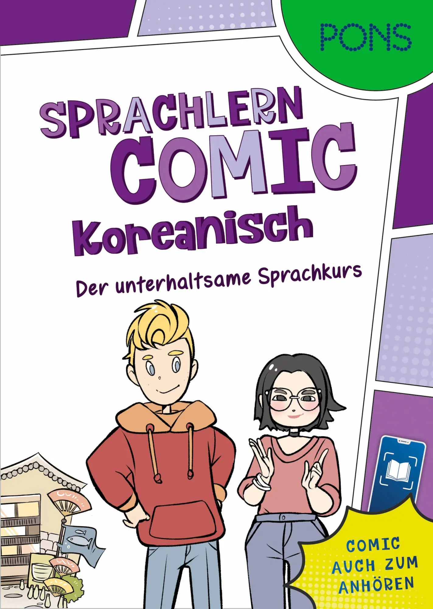 Cover: 9783125661462 | PONS Sprachlern-Comic Koreanisch | Taschenbuch | PONS Sprachlern-Comic
