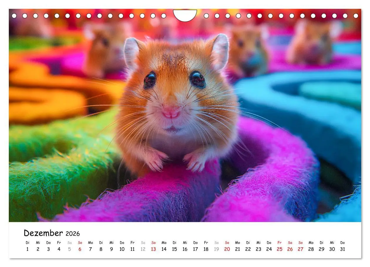 Bild: 9783457311462 | Hamster im Freizeitpark - Lustiger Kalender mit Jahrmarkt-Motiven...
