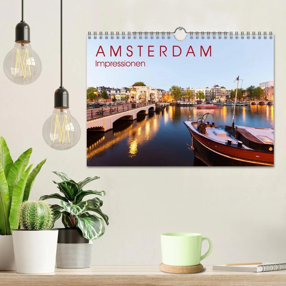 Bild: 9783457861462 | AMSTERDAM Impressionen (Wandkalender 2026 DIN A4 quer), CALVENDO...