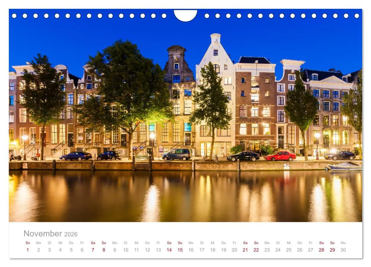 Bild: 9783457861462 | AMSTERDAM Impressionen (Wandkalender 2026 DIN A4 quer), CALVENDO...