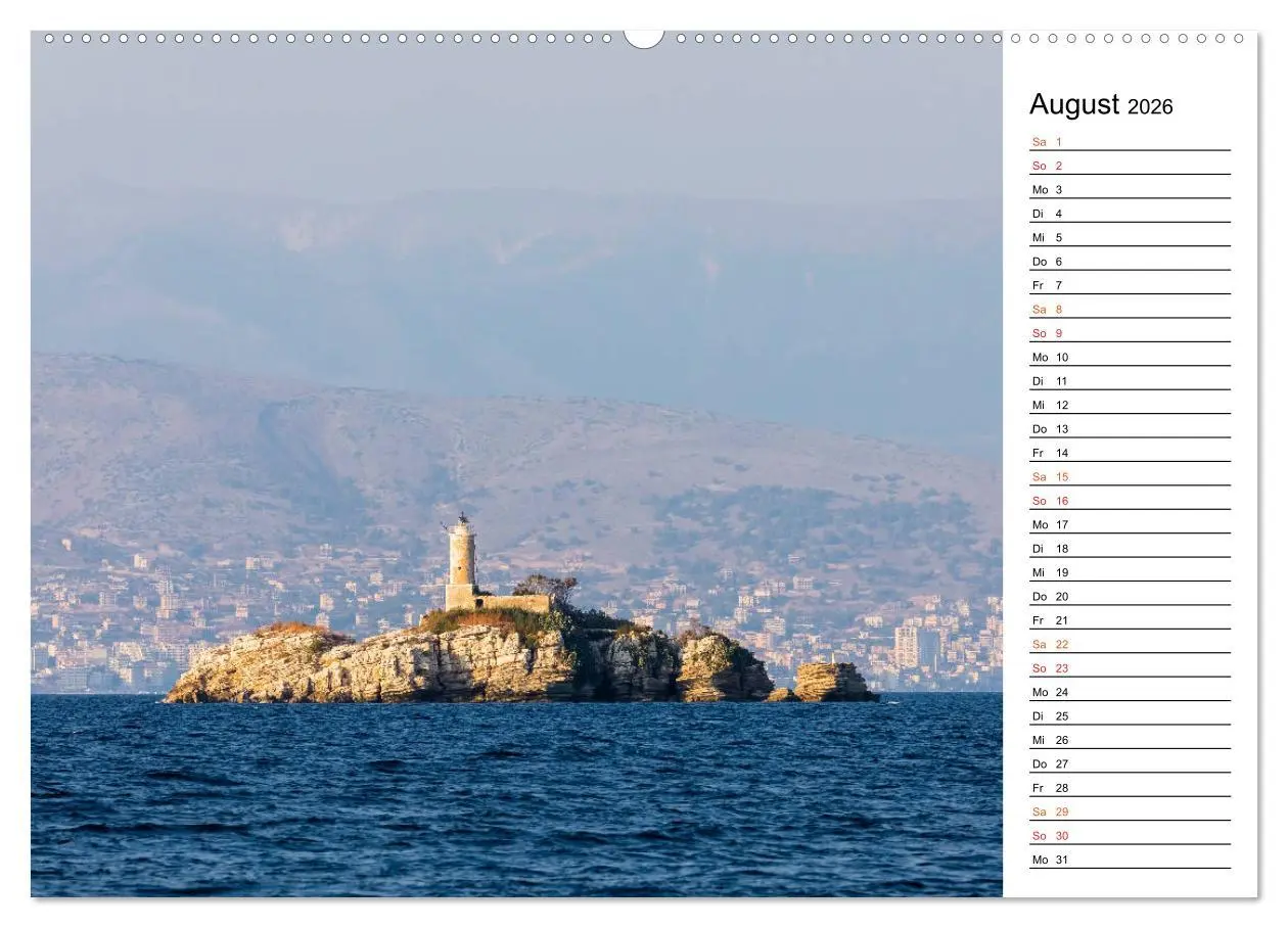 Bild: 9783457931462 | Griechische Inseln im Ionischen Meer (Wandkalender 2026 DIN A2...