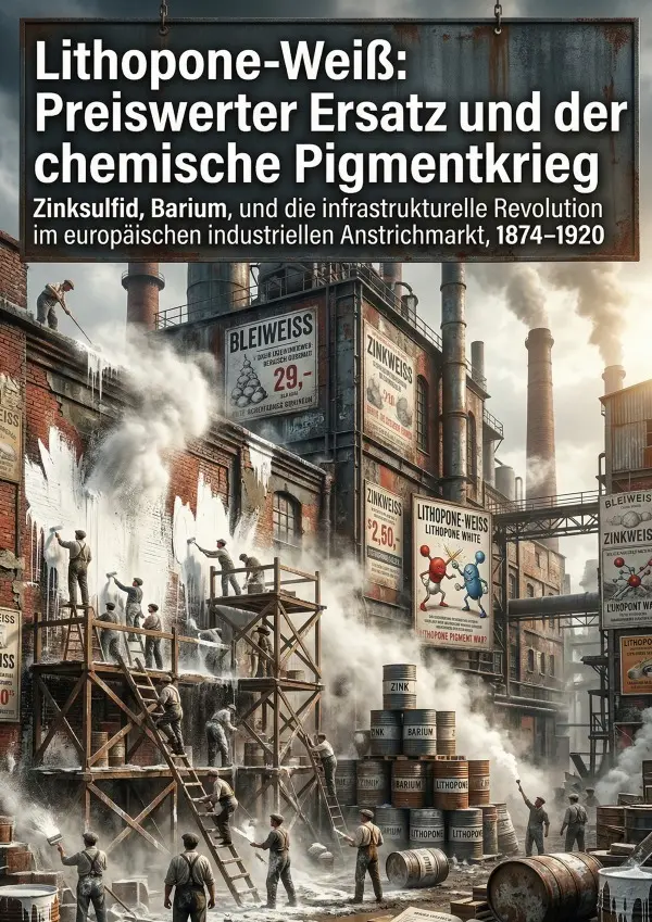 Cover: 9783565391462 | Lithopone-Weiß: Preiswerter Ersatz und der chemische Pigmentkrieg