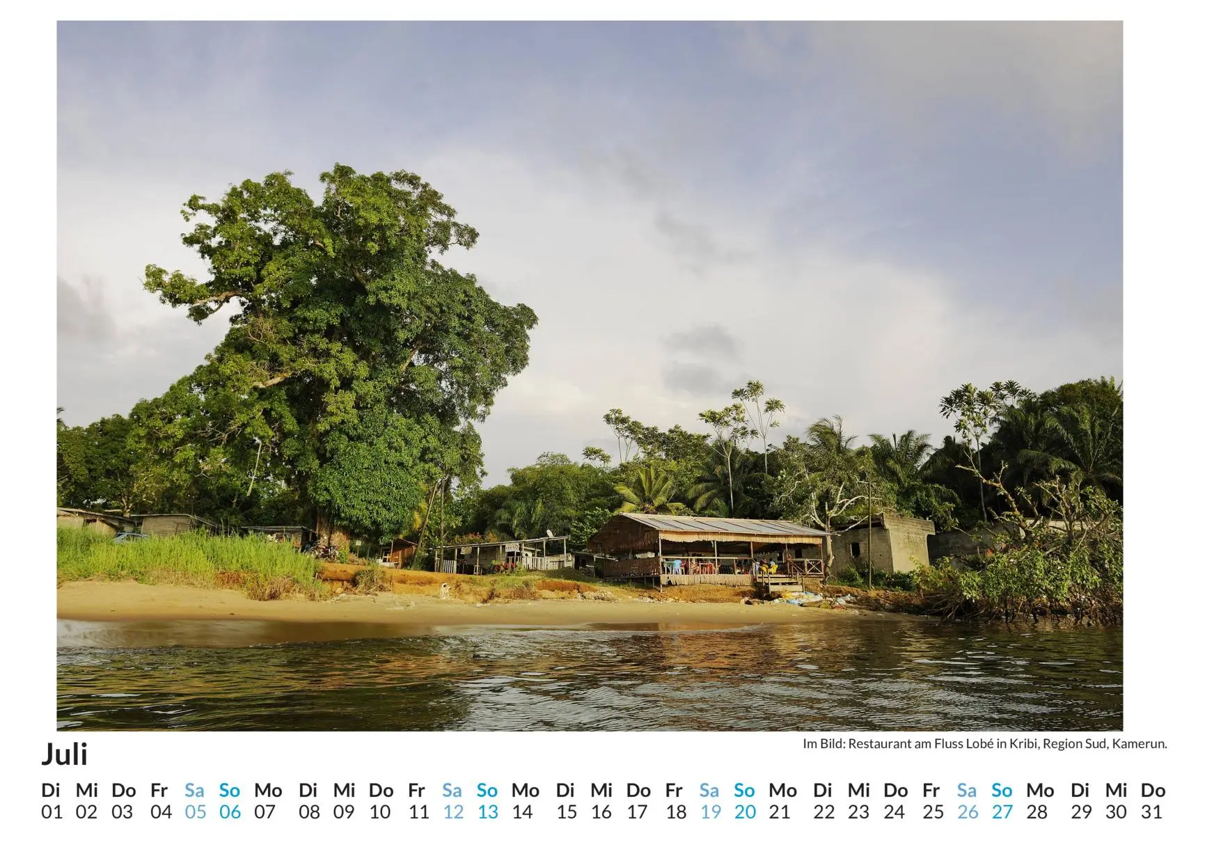 Bild: 9783759121462 | Kamerun - (Wandkalender 2025, Kalender DIN A4 quer, Monatskalender...