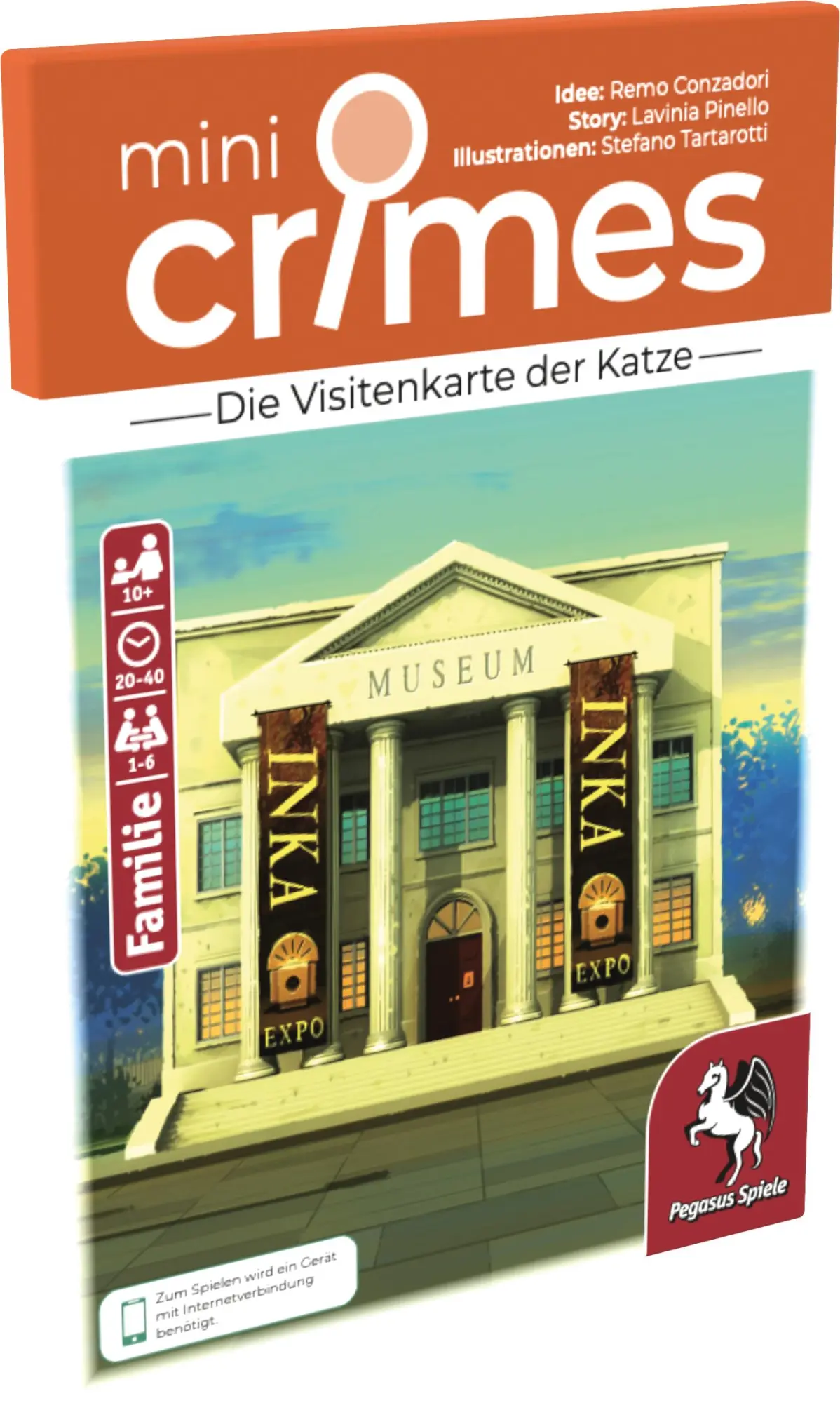 Cover: 4250231741562 | MiniCrimes - Die Visitenkarte der Katze | Spiel | 19158G | Deutsch